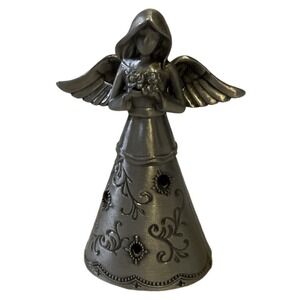 Faithful Angel ANGELS OF Courage ORNAMENT Ganz Angel‎ Holding Flowers Metal
